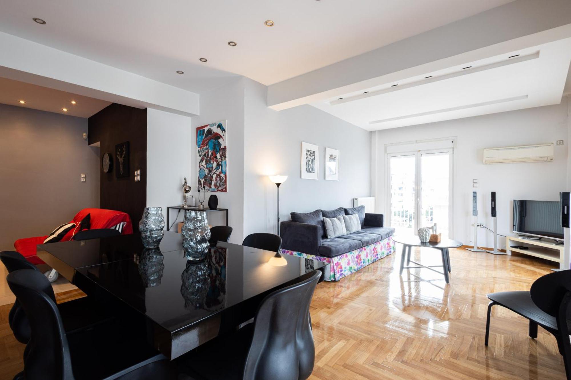 A Luxury & Comfortable Apt In Athena Bagian luar foto