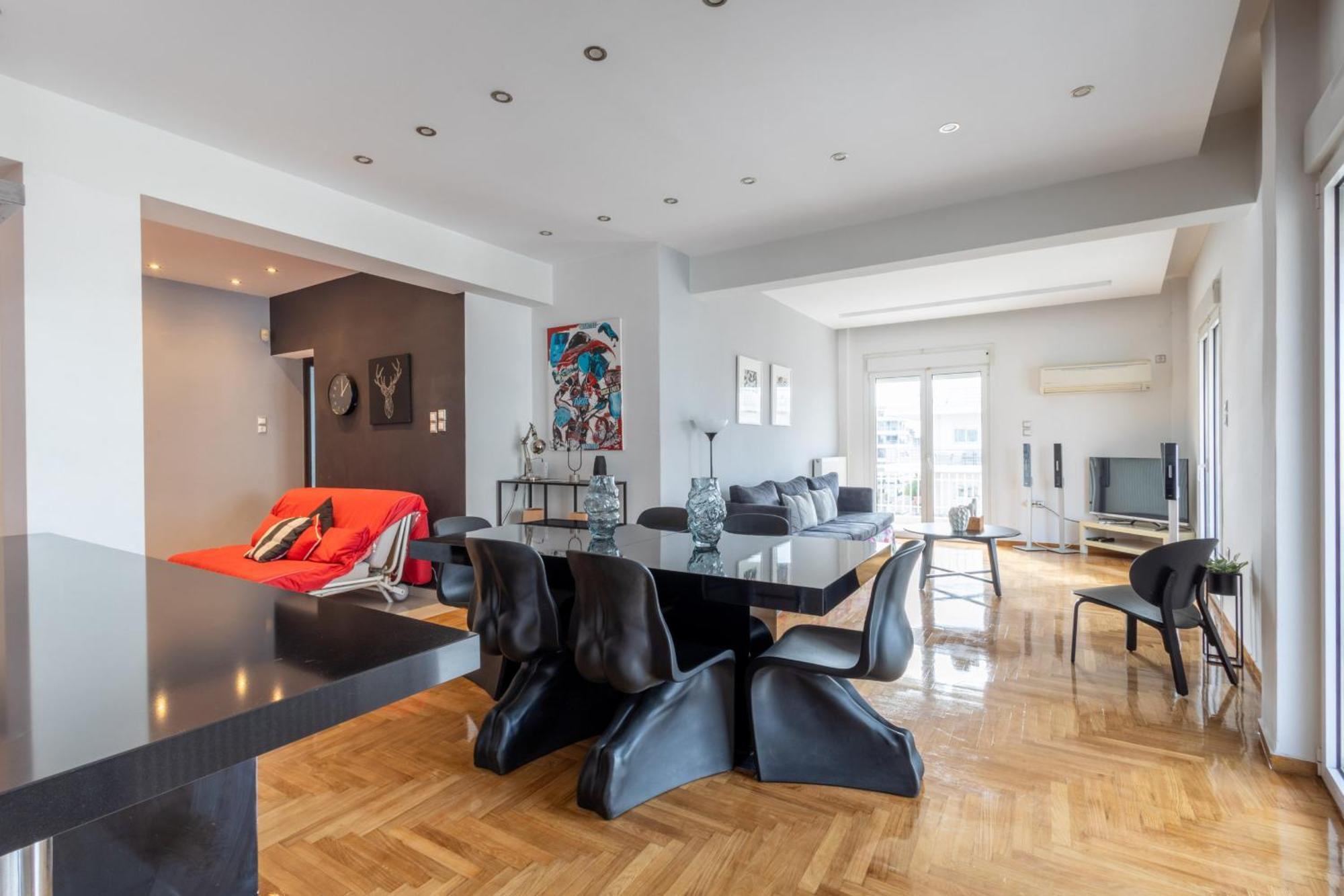 A Luxury & Comfortable Apt In Athena Bagian luar foto